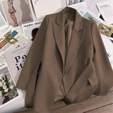 Zingj Lace Suit Jacket Female 2024 Autumn New Design Sense Temperament Korean Version Casual Trend