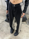 Women Loose Vintage Pants Girl Fashion Harajuku Baggy Jeans Casual Funny Clothing Ins Gothic Trousers Summer Straight