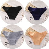Women Cotton Panties Sexy Low Waist Female Underpants Solid Elasticity Comfortable Underwear Women Panty Lingerie