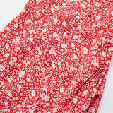 Floral Corset Dress Woman Red Slip Long Dress Women Summer Elegant Party Dresses For Women 2023 Backless Evening