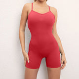 Zingj Sha New No Embarrassment Line Tight Yoga Pants Back Hollow Body Training Fitness Sports Jumpsuit-Outfit