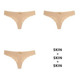 3Pcs/Lot Seamless Panty Set Underwear Female Comfort Intimates Fashion Ladies Low-Rise Briefs Panties Women Sexy