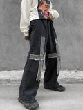Women Loose Vintage Pants Girl Fashion Harajuku Baggy Jeans Casual Funny Clothing Ins Gothic Trousers Summer Straight