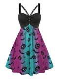 Ring Grommet Retro Velour Dress Velvet Sweetheart Neck High Waist Vintage 50s Fashion Sexy Party