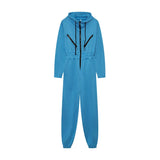 2025Ebay Hot Explosive Sports Casual Women's Hooded Jumpsuit
