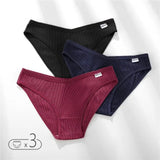 Women's Panties Women's Cotton Briefs Female Underpants V Waist Brief Underwear Plus Size Pantys Lingerie M-4XL