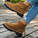 36 To 43 Autumn And Winter Is Beautiful With Coarse And Velvet Side Zipper Fashion
