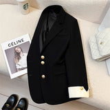 Zingj Suit Jacket Female 2024 Spring New Casual Temperament Socialite Senior Sense Fried Street Popular Suit This