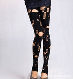 Creative Irregular Ripped Veet Fashion Trend
