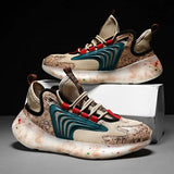 Designer Running Shoes Men Mesh Sneakers Chunky Dad Shoes Jogging Trainers Men Breathable Sports Zapatillas