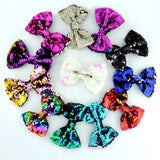 Cute Sequin Hair Bows With Clip For Baby Girls Boutique Hair Clips Hairpins Handmade Barrettes Headwear Hair