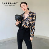 Autumn 2021 Long Sleeve Satin Shirt For Women Designer Top And Blouse Button Up Collared Shirt New Arrival Korean