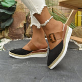 Women's Sandals 2025 Summer New Flat Bottom Slope And Pointed Casual Women's Cool Slippers