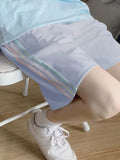 High Waist and Thin Pants, Loose Sports and Casual Pants, Slim Straight Pants, Women's Middle Pants Summer Booty