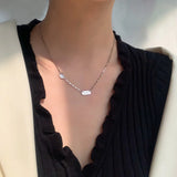 Square Shell NecklaceOutfit