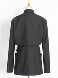 2025 New Fashion Temperament Commuter Wind Fake Two Niche Design Sense Suit Jacket Female Suit