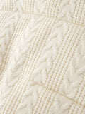 Cabel Knit Puffer Crop Jacket- Outfit
