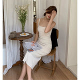 Sexy New Bodycon Midi Dress Women Backless Club Elegant Tank Party Casual Beach