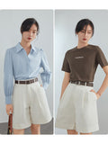 100% Cotton Casual White Denim Shorts Women Summer Sexy High Waist Shorts Jeans Female Vintage Belt Loose