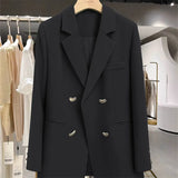 Over The Collar Blazer Women's Spring And Autumn New Korean Version Of The Design Of High-End Korean Version Of The Casual Suit