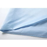 Tube Top Dress Blue Bow Sleeveless Casual French Fashion Self Cultivation High Waist Sexy Short Skirt Ladies