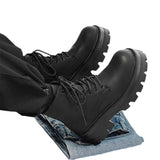 Zingj Style Vintage High-Top Leather Shoes 2023 New Locomotive Boots Autumn