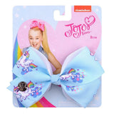 inch JoJo Bows Jojo Siwa Rainbow Printed Knot Ribbon Bow For Girls Handmade Boutique Hair Clip Children Hair