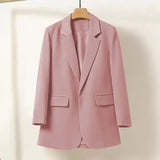 Suit Jacket Woman 2025 Spring And Autumn New Temperament Design Sense Of Small Casual Shoulder Suit