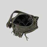 Vintage Motorcycle Pu Leather Crossbody BagOutfit