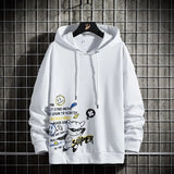 and Autumn New Long Sleeve Men Hooded Sweatshirt Tide Brand Fashion Korean Casual Loose Round Neck Long Sleeve Hoodie