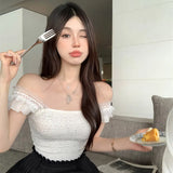 Tanks Women Slim Cropped Design Creativity Sexy Retro Fashion Dot Simple Summer All-match Hot Girls Leisure Cozy