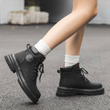 Zingj Yellow Boots British Cargo Martin Boots Men's Ankle Boots 2024 Spring And Autumn Single Boots Platform Versatile Hiking Boots