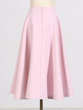 Zingj Summer New Fashion V-Neck Stereo Rose Splicing Design Sense Suit High Waist Pleated Skirt