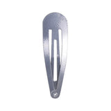 Girls Snap Hair Clips For Children Baby Hair Accessories Women Hairpins Barrettes Clip Pins BB Solid Color Metal