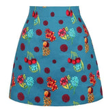 Y2K Summer Mini Skirts Women Harajuku Pencil Beach Streetwear Vintage Black Floral Print Short A Line Skirt Falda