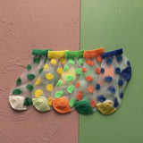 Pairs/lot 1 to 7 Yrs Spring Summer Thin Girls Sock Kids Cotton Mesh Boat Sock Lovely Animal Breathable Toddler Boys Ankle