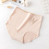 High Waist Women's Panties Cotton Briefs Body Shaper Comfort Graphene Panty Ladies Seamless Underwear Slimming