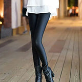 Leggings Female Outer Wear Elastic Leggings Women Casual Fitness Skinny Pants Black Full Length Leggings