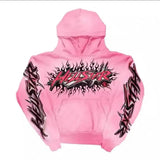 High Street Ins Minority Retro Print Letters Loose Hooded Sweaters For Men And Women In Autumn And