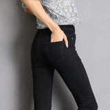 for Women Mom Jeans Blue Gray Black Woman High Elastic Plus Size 40 Stretch Jeans Female Washed Denim Skinny Pencil