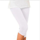 Pants Workout Plus Size Pants Cotton Elastic Waist Casual Solid Spring Summer Pants Stretch Pants