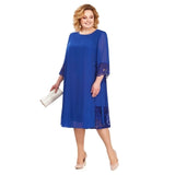 Shipping Mother of The Bride Dresses 2021 Chiffon Plus Size Long Sleeve Party Gown robe de soire de