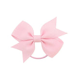 Grosgrain Ribbon Hair Bands Ponytail Holder Rubber Band For Baby Girls Handmade Hair Rope Scrunchie Hair