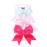 4.52inches Solid Color Bows Hair Clips For Cute Gilrs Handmade Hairpins Barrettes Headwear Kids Hair Accessories