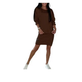 And Leisure Knitted Dress New Solid Long