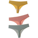 Women Panties Underwear Ultra-thin Seamless Briefs Comfort low-Rise G String Thongs Sexy Lingerie New Hot Bikini T