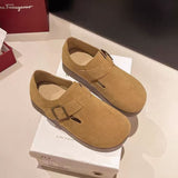 New Thick-Bottomed Boken Women's Shoes Retro Boken Shoes Fashion Ultra-Soft Single Shoe Casual