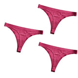 Seamless Thong Panties Sexy Briefs Solid Soft Thin Thongs Women Underwear Panties for Female Ladies Panty G String