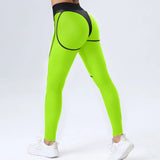 Zingj Tight Yoga Set Spell Net Sexy Sports Bra And Hip Pants Fitness Two Sets-Outfit