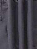 Washed Pocket Solid Cargo Pants- Outfit